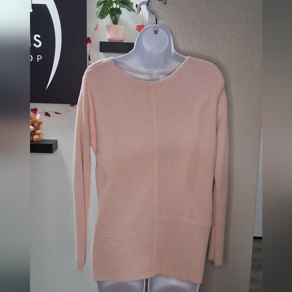 Ralph Lauren Women's Vintage Pink Round Neck Pullover Sweater Size Small - Picture 15 of 16